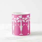 Logo de Charles de céleri tasse fuchsia classique (Centre)