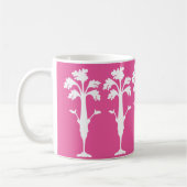 Logo de Charles de céleri tasse fuchsia classique (Gauche)
