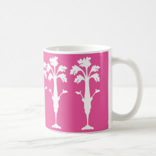 Logo de Charles de céleri tasse fuchsia classique