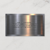 Logo de clé de réparation de voiture | Carte de vi (Dos)