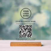 Logo de code QR d'entreprise clair (Neutre)