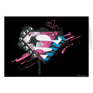 Logo de coeurs de Supergirl