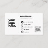 Logo de conception de Carte de visite d'entreprise (Devant)