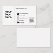 Logo de conception de Carte de visite d'entreprise (Devant / Derrière)