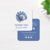 Logo de coquillage bleu insérer (Bureau)