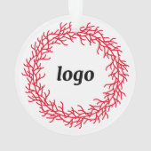 Logo de couronne rouge et blanc (dos)