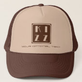 Logo de danse Kizz Kizomba Casquette brun Cappie (Devant)
