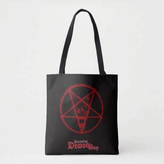 Logo de Demon Boy Extraordinaire et Sac fourre-tou (Devant)