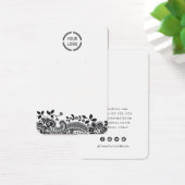 Logo de dentelle noire personnalisé écran d'oreill (Bureau)