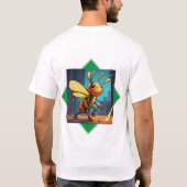 Logo de design numérique Honeybee T-shirt (Dos)