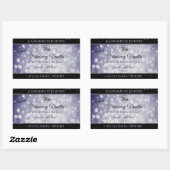 Logo de Étiquette professionnel Ocean Blue Parties (Feuille)