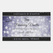 Logo de Étiquette professionnel Ocean Blue Parties (Devant)