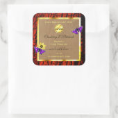 Logo de Étiquettes de produits en bois rustique de (Sac)