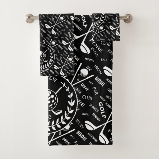 Logo de golf personnalisé stylisé (En situation)