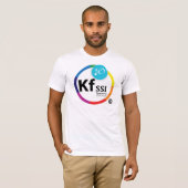Logo de KFSSI sur le T-shirt de coton (Devant entier)