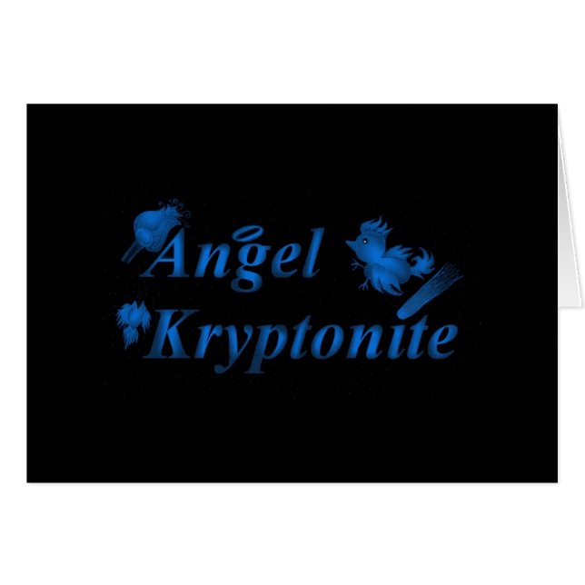 Logo de kryptonite d'ange (Devant Horizontal)