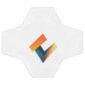 Logo de la balle de soccer, (Plat)