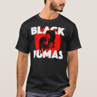 logo de la bande de pumas noir nouveau T-shirt cla
