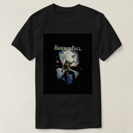 Logo de la bande HammerFall - T-shirt graphique (Design devant)