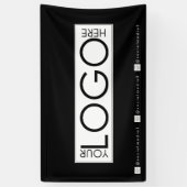 Logo de la bannière à accrochage personnalisé Icôn (Vertical)