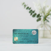 Logo de la carte de crédit de Parties scintillant  (Debout devant)