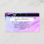 Logo de la carte de crédit moderne Unicorn Hologra (Dos)