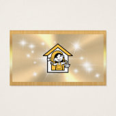 Logo de la domestique | Logo de bouteille de Spray (Dos)