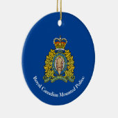 Logo de la Gendarmerie canadienne Ornement de Noël (Droite)