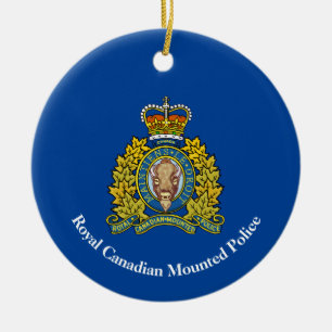 Logo de la Gendarmerie canadienne Ornement de Noël