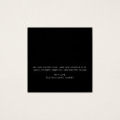 Logo de la Maison Bleue, Carte de changement d'adr (Dos)