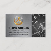 Logo de la maison | Carte de visite Blueprints (Devant)