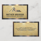 Logo de la maison | Carte de visite de compensatio (Devant / Derrière)