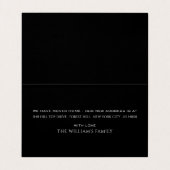 Logo de la maison Citrus, Carte de changement d'ad (Intérieur déplié)