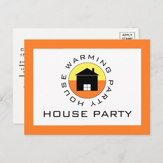 Logo de la maison Citrus, Invitation de la fête du (Devant / Derrière)