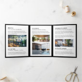 Logo de la maison moderne Immobilier Brochure roug (Intérieur)