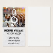 Logo de la musique | Mélangeur de carte son (Devant & derrière)