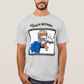 Logo de la nuit du film et T-shirt graphique  (Devant)