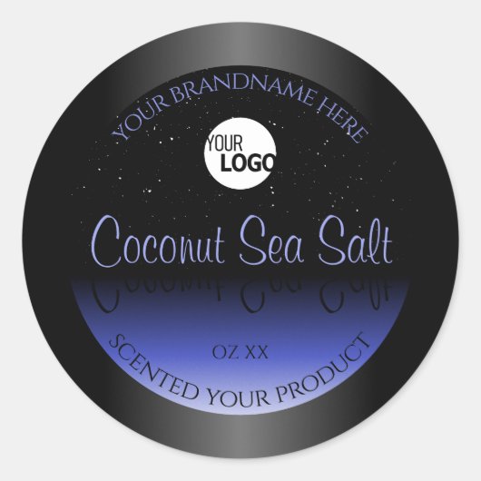 Logo de la Parties scintillant Étiquette de produi (Devant)