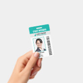 Logo de la société de code-barres Photo Badge d'id (Manuel / portable)