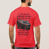 Logo de l'A-Team avec un t-shirt de van (Dos)