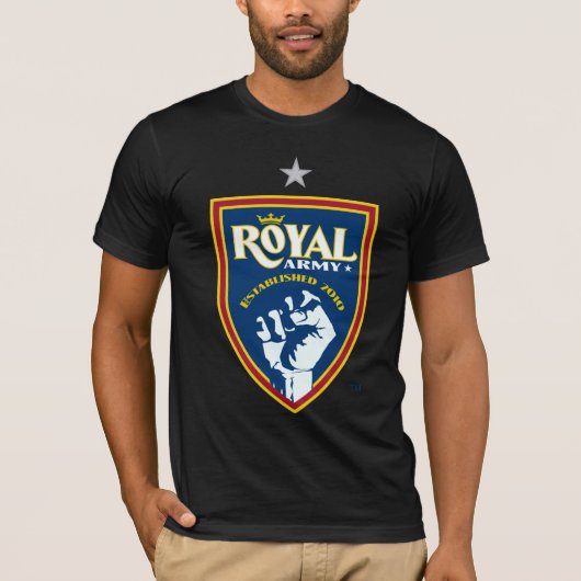 Logo de l'Armée royale du Canada T-shirt Dark Mens (Devant)