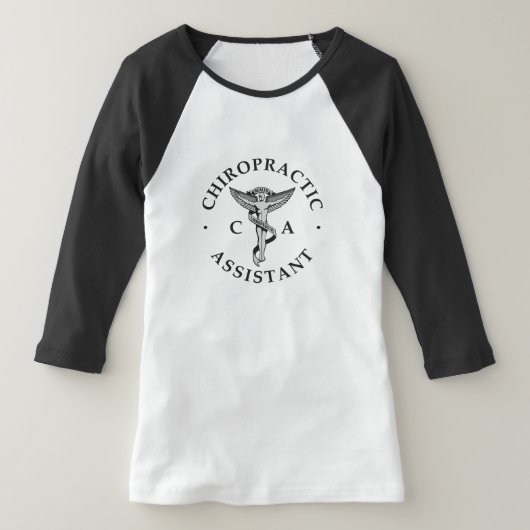 Logo de l'assistant chiropratique T-shirt (Poser)