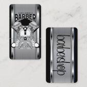 Logo de l'atelier de coiffure / carte de visite du (Devant / Derrière)