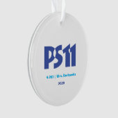 Logo de l'école avec l'ornement de quatre photos (devant)