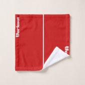 Logo de l'entraînement (Gant de toilette)