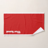 Logo de l'entraînement (Serviette à main)