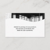 Logo de l'entraînement | Carte de visite du logo d (Dos)