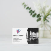 Logo de l'entraînement | Carte de visite du logo d (Debout devant)