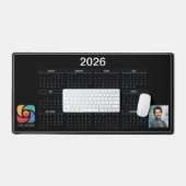 Logo de l'entreprise 2026 sur mesure Noir (Clavier et souris)