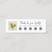 Logo de l'entreprise 5 Visites Carte de fidélité d (Devant)